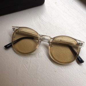 Spitfire Post Punk Clear/Tan lenses